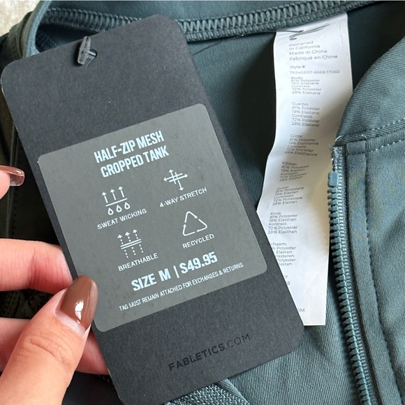 Fabletics Crop Tank - Picture 5 of 5